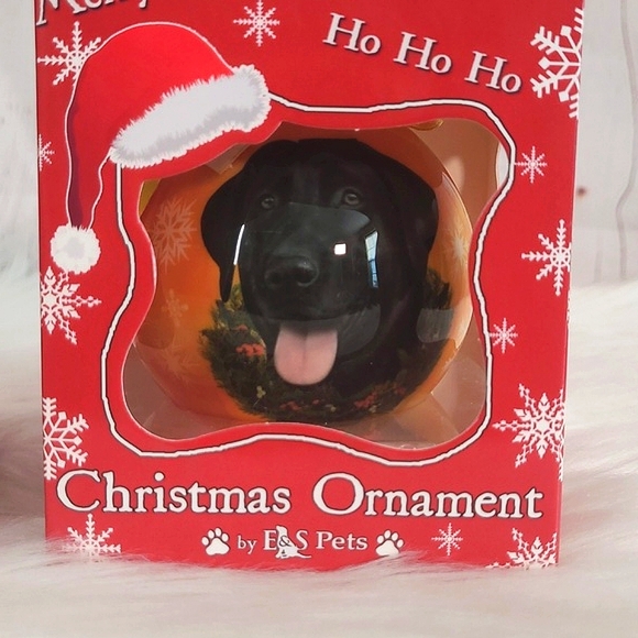 🆕️ Kirkland's Christmas Ornament Labrador Retreiver Lab Dog Pair of  Ornaments - Picture 2 of 15